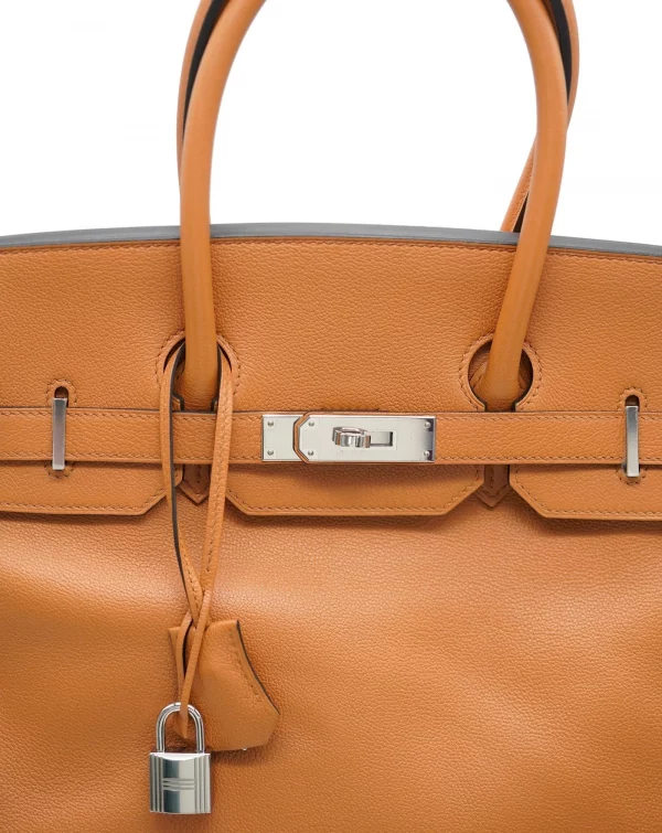 Hermès Birkin 35 in Veau Taurillon Clemence clasp