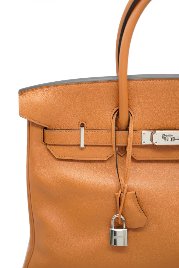 Hermès Birkin 35 in Veau Taurillon Clemence front panel